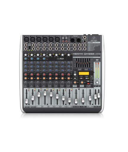 BEHRINGER - QX1222USB - Mezclador Análogo de 16 Canales QX1222USB