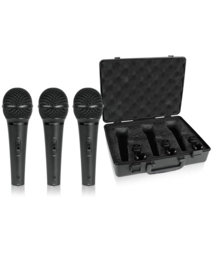 BEHRINGER - XM1800S - Set de 3 Micrófonos XM1800S 