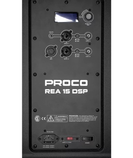 PROCO - REA15DSP - Parlante Activo REA 15 DSP