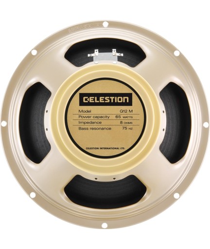 CELESTION - T5871BWD - Parlante de Guitarra G12M-65 Creamback 12" 16 ohms