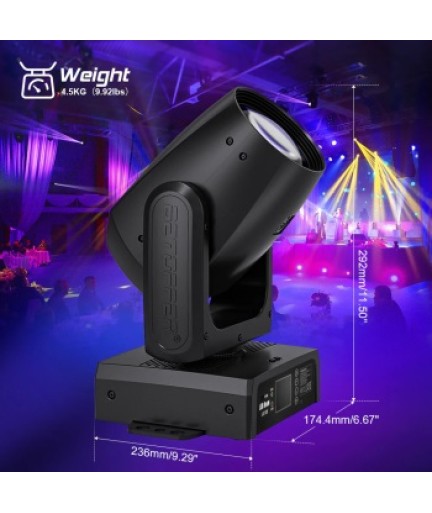 BIG DIPPER - BDLB150K - Kit de 4 Cabezas Moviles LED BEAM 150W + FLIGHT CASE