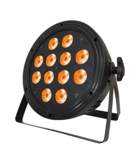 BIG TOPPER - BTP1208 - Foco Led RGBW LED PAR SLIM 12X8W BT-P1208